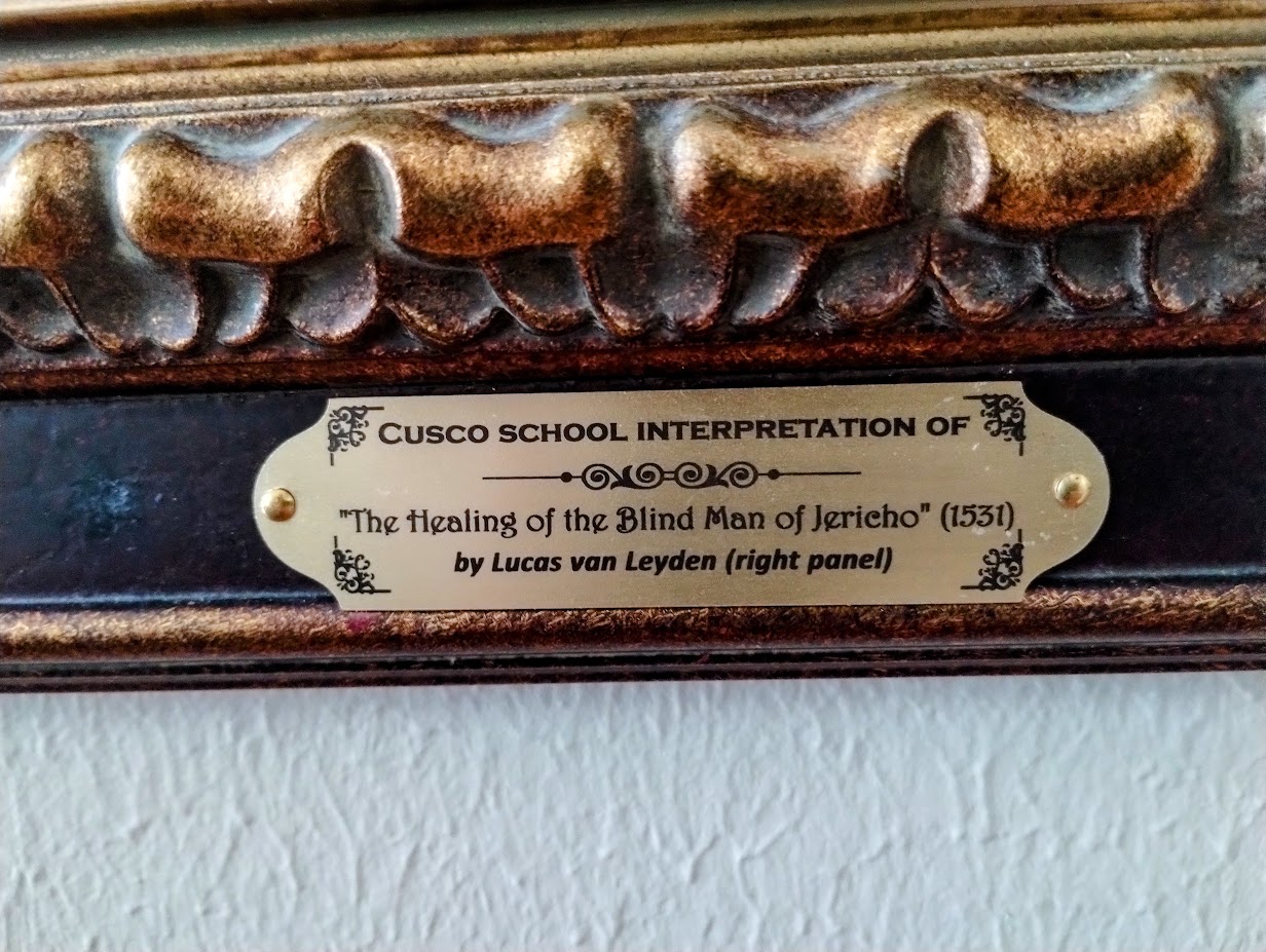 Gold brass plate